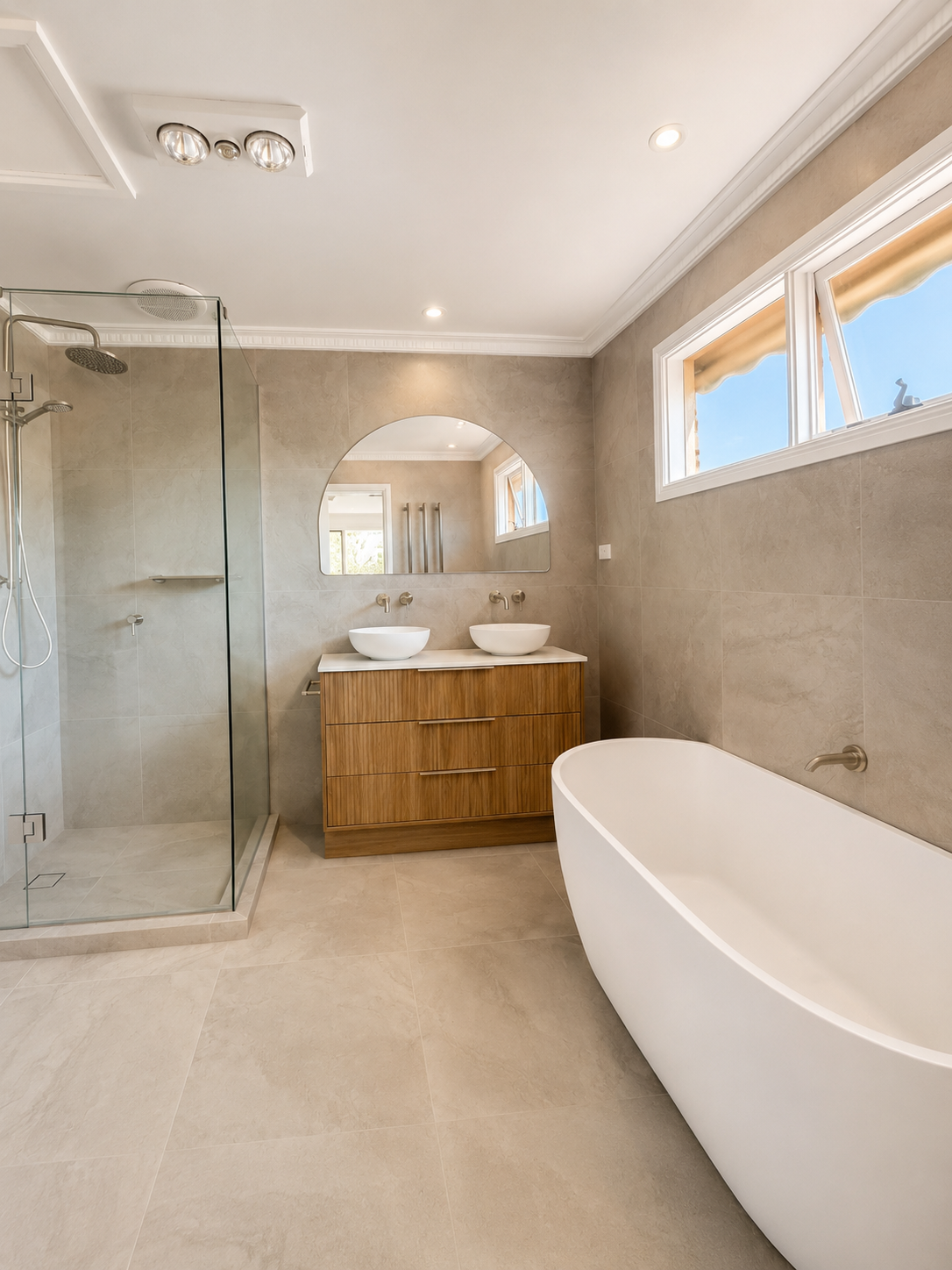 Brunswick bathroom tiling